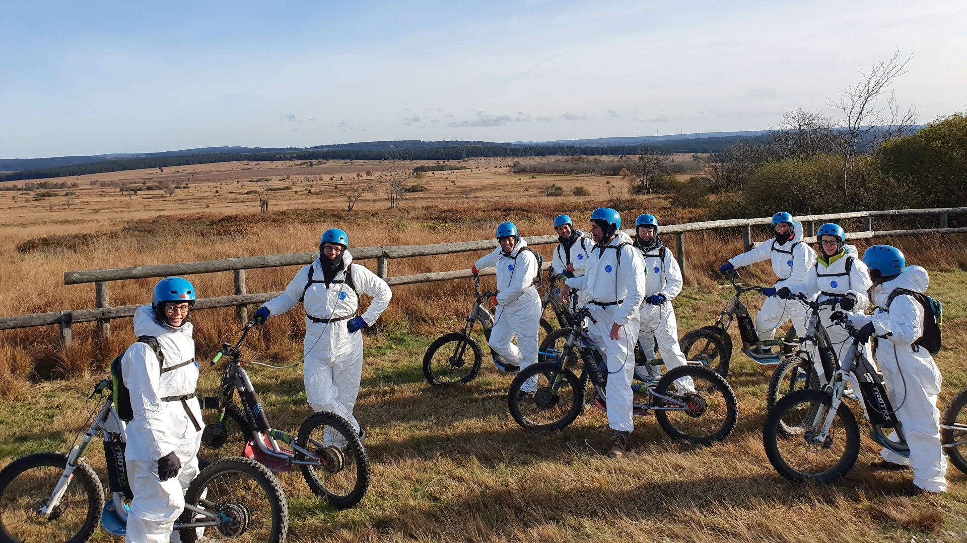 Electric scooter outdoor activity in Belgium - photo 4